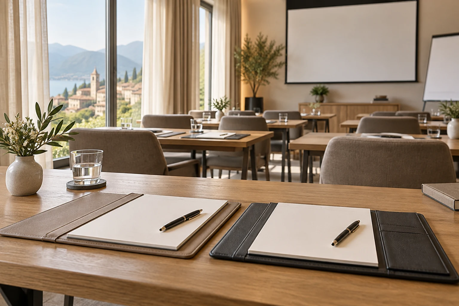 Aula attrezzata per la formazione professionale
